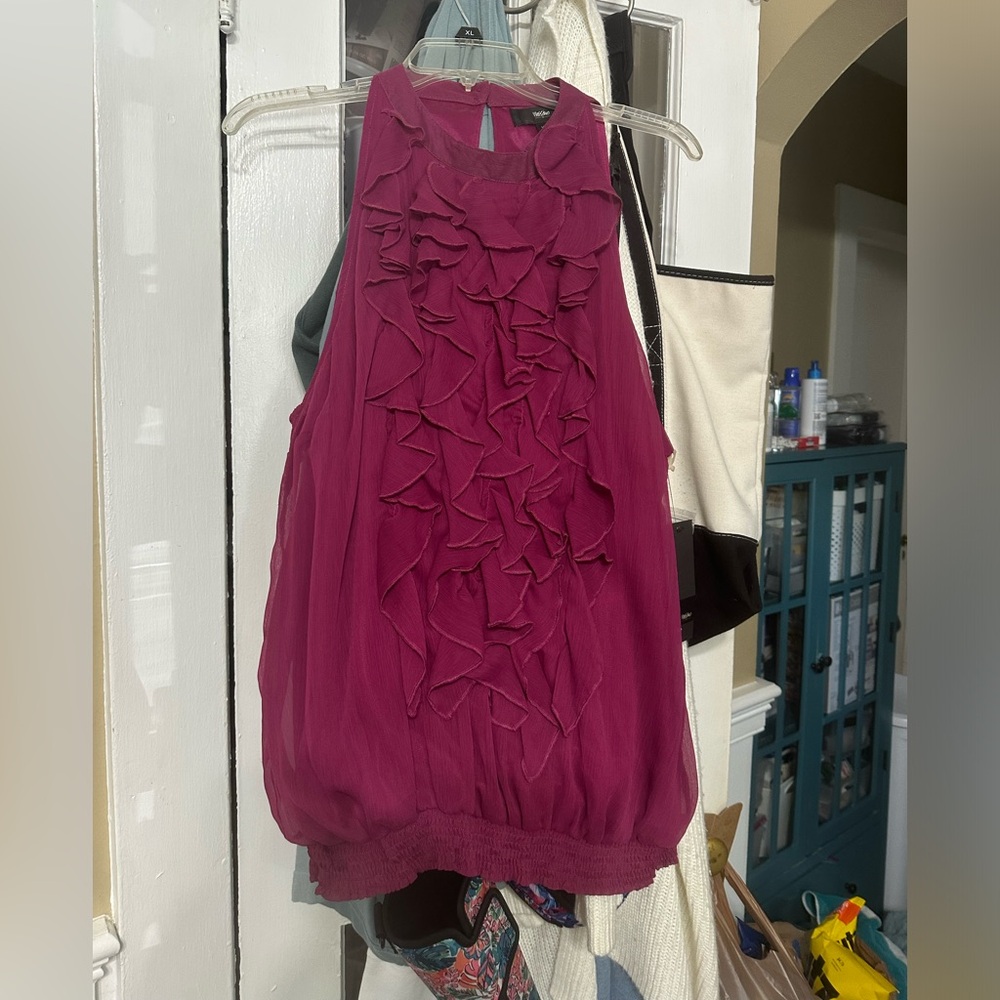 Mossimo brand pink tank size XXL NWT